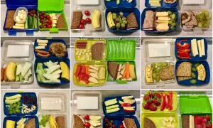 Bunte Brotdosen für den Kindergarten: Sandwiches, Obst, Gemüse & Käse. Tolle Kindergarten Brotdose Ideen für jeden Tag!
