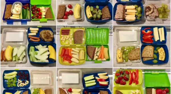 Bunte Brotdosen für den Kindergarten: Sandwiches, Obst, Gemüse & Käse. Tolle Kindergarten Brotdose Ideen für jeden Tag!